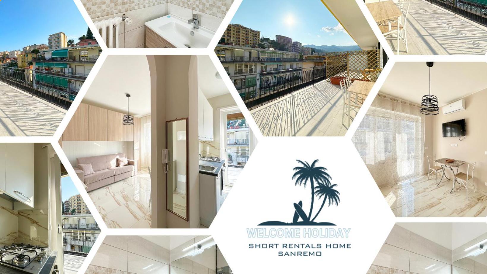 Wh - Un Posto Al Sole - Attico Monolocale Con Parcheggio Gratuito - 5 Minuti Dal Centro - Wifi Daire Sanremo Dış mekan fotoğraf